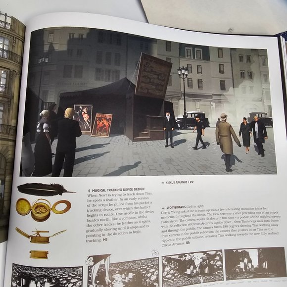 The Art of Fantastic Beasts: The Crimes of Grindelwald - Hardcover DERMOT POWER - Picture 15 of 16